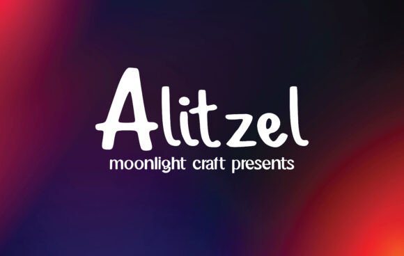 Alitzel: A Handwritten Font for Creative Expression