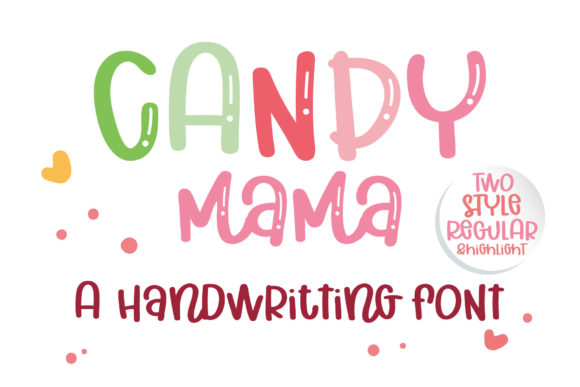 Candy Mama: A Handwritten Font for Creative Expression