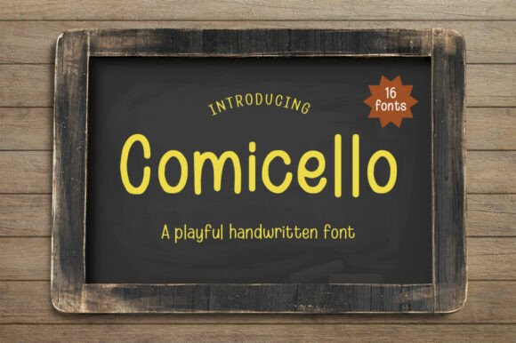 Comicello Regular: A Font That Brings Playfulness to Design