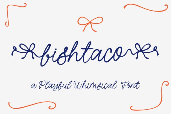 Fishtaco: A Playful Handwritten Script for Weddings and Beyond