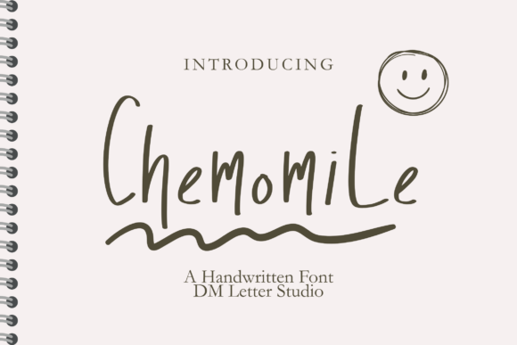 Introducing Chemomile: A Handwritten Font with a Calm and Organic Aesthetic