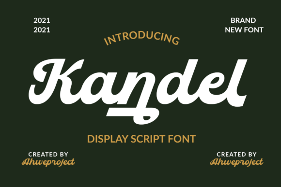 Kandel Font: A Bold Choice for Stylish Design