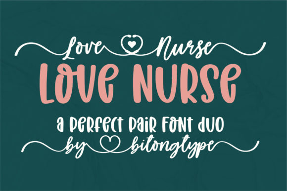 Love Nurse: A Delicate and Charming Handwritten Serif Font for Creative Expression