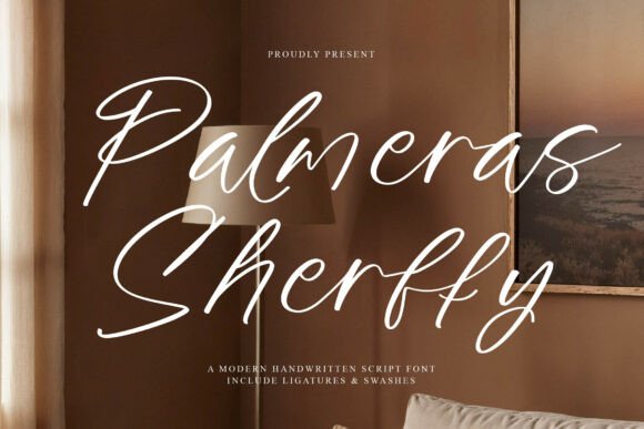 Palmeras Sherffy: A Handwritten Script Font for Elegance and Personal Touch