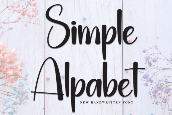 Simple Alpabet: A Handwritten Font for Strategic Design and Meaningful Communication