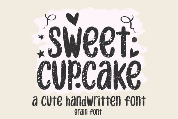 Sweet Cupcake Grain Font Review