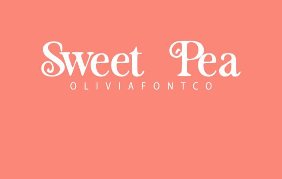 Sweet Pea Font: A Romantic Handwritten Style for Creative Expression